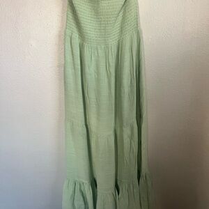 American Eagle Outfitters Light Green Maxi dress
